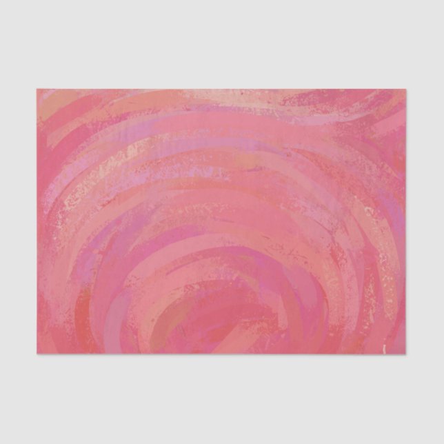 Salmon Swirl Tissue Paper (Front)