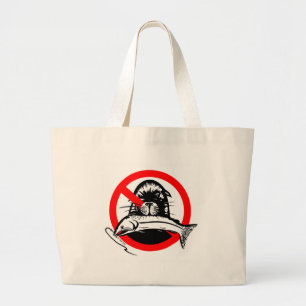 Salmon Thief Cotton Tote