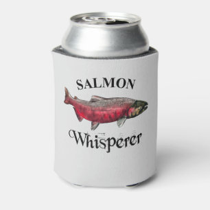 Salmon Whisperer Light Can Cooler