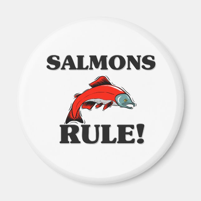 SALMONS Rule! Magnet (Front)