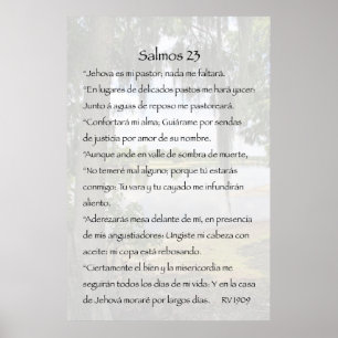 Salmos 23 Cartel Poster