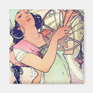 Salome, Alphonse Mucha Magnet