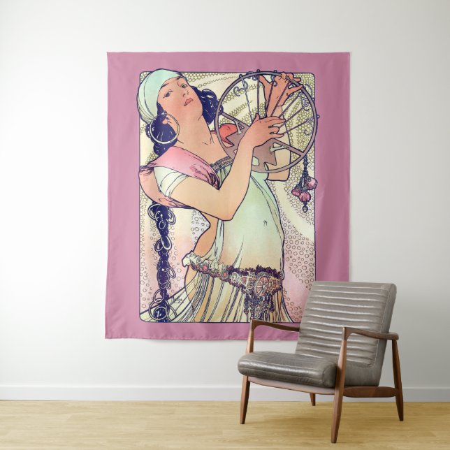 Salome, Alphonse Mucha Tapestry (In Situ)