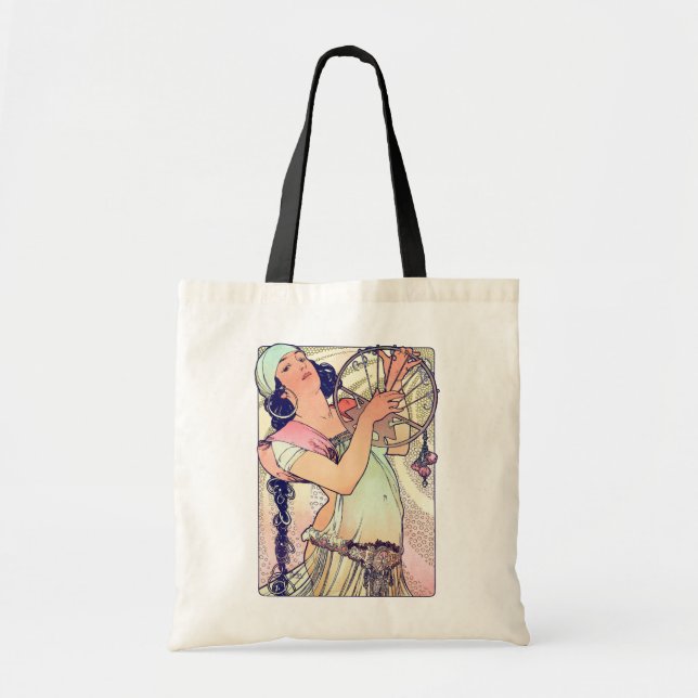 Salome, Alphonse Mucha Tote Bag (Front)