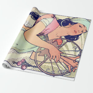 Salome, Alphonse Mucha Wrapping Paper