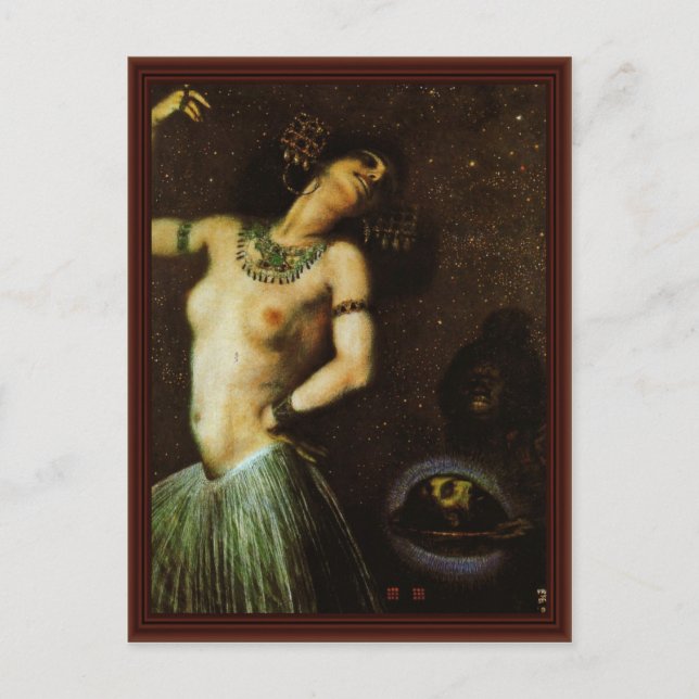 Salome By Franz Von Stuck Postcard (Front)