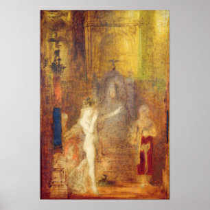 Salome dancing before Herod, c.1876 Poster