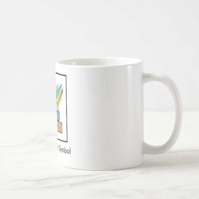 Salome Peace Symbol Coffee Mug (Right)