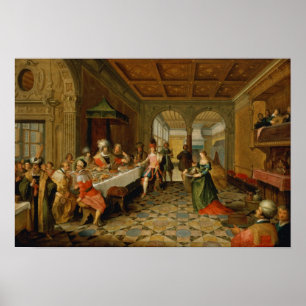 Salome Presenting the Head of St. John the Poster