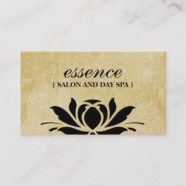 Salon and Day Spa Business Cards (Front)