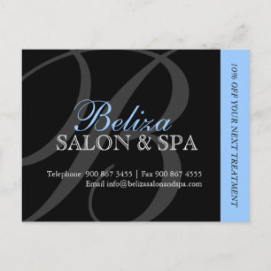 Salon and Spa Advertising Postcard