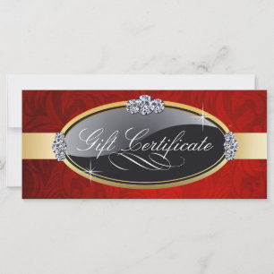 SALON AND SPA GIFT CERTIFICATE