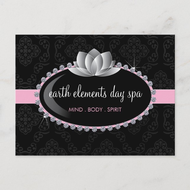 Salon and Spa Postcard (Front)