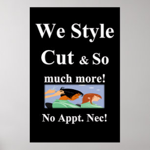 Salon Barbershop Posters