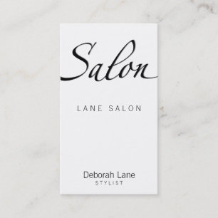 Salon Business Card