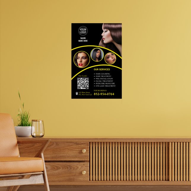 Salon Business Services Poster (Living Room 2)