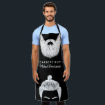 Salon Clothing Moustache Beard Hair Barber Apron<br><div class="desc">Salon Clothing Moustache Beard Hair Barber</div>