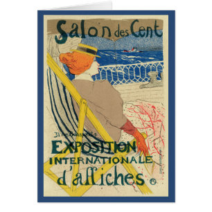 Salon des Cents by Toulouse Lautrec, Art Nouveau