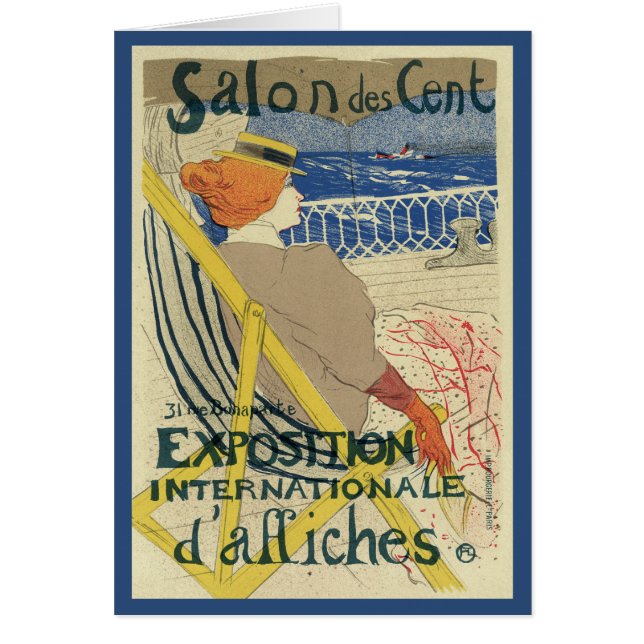 Salon des Cents by Toulouse Lautrec, Art Nouveau (Front)