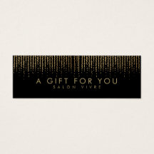 Salon Gift Card Minimalist Modern
