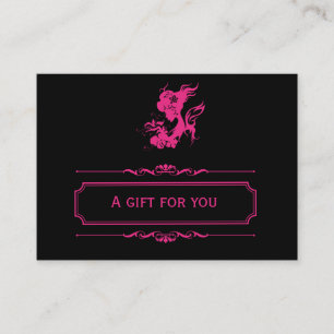 Salon Gift Certificate (Deep Pink)