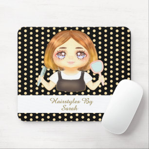  Salon Hairstylist Mouse Pad