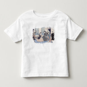 Salon of a house of foreign merchants at toddler T-Shirt