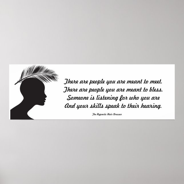 Salon Poster Motivational (Front)