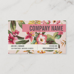 Salon Referral Business Card