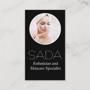 Salon & Spa Aesthetician and Skincare Specialist Business Card