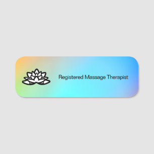 Salon Spa Name Tag