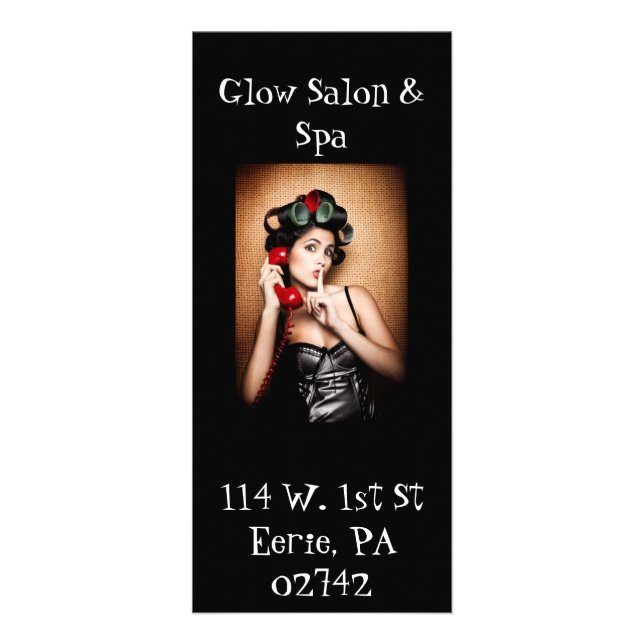 Salon & Spa rack card,... Rack Card (Front)