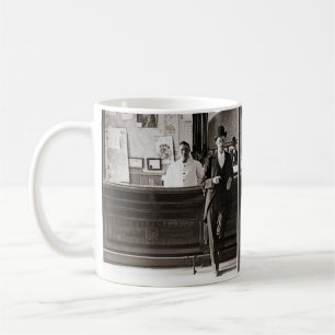 Saloon Bar Interior Men Man Cave 1890's Photo pub Coffee Mug