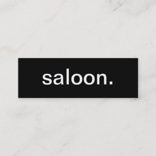 Saloon Business Card