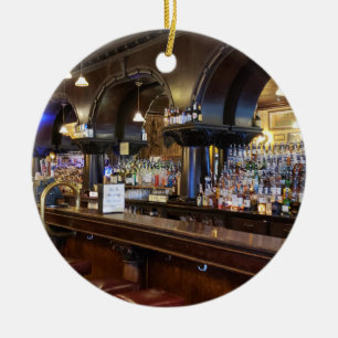 Saloon No 10 in Deadwood, South Dakota Ceramic Ornament