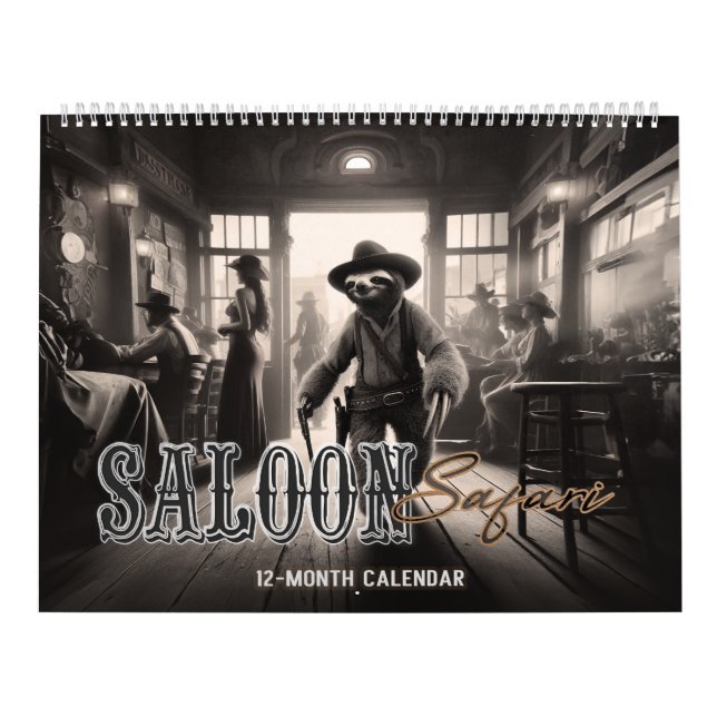 Saloon Safari Calendar (Cover)