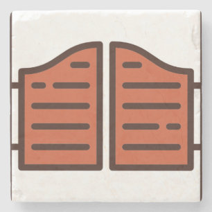 saloon stone coaster