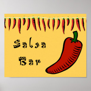 Salsa Bar Sign