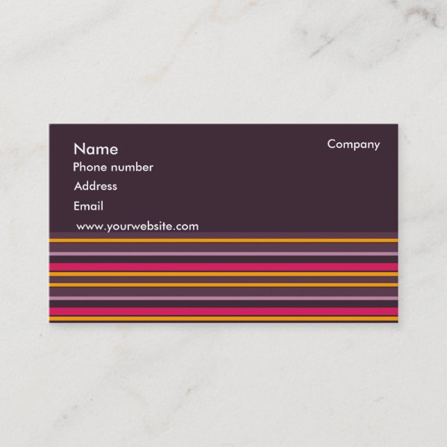 Salsa Business Card (Front)