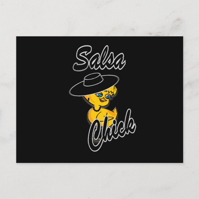 Salsa Chick #4 Postcard (Front)