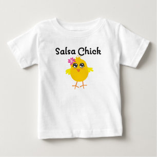 Salsa Chick Baby T-Shirt