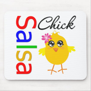Salsa Chick Mouse Pad