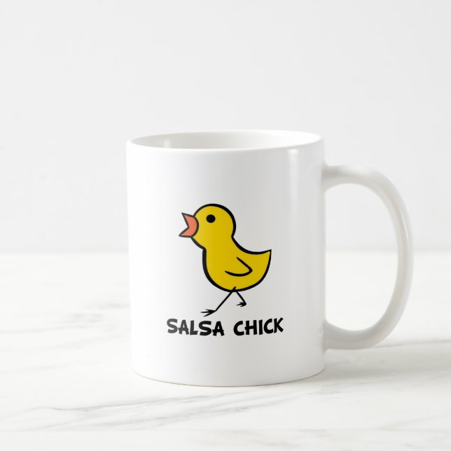 Salsa Chick Mug (Right)