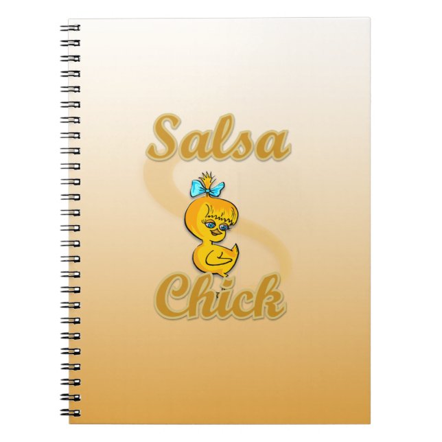 Salsa Chick Notebook (Front)