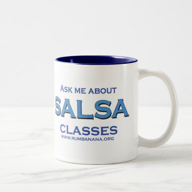 Salsa CLASSES Two-Tone Coffee Mug (Right)