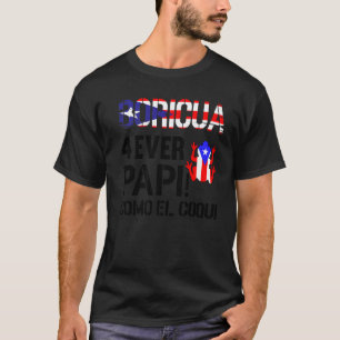 Salsa Coqui Puerto Rico Boricua Puerto Rican Pr Fo T-Shirt