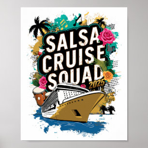 Salsa Cruise 2025 Poster