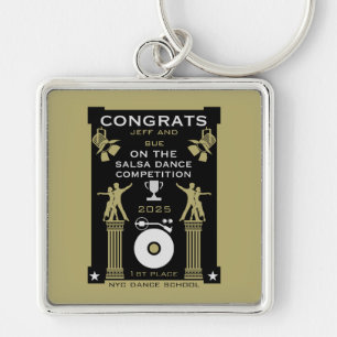 Salsa Dance Competition Winners Key Ring