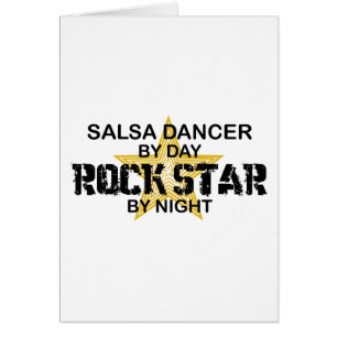 Salsa Dancer Rock Star by Night