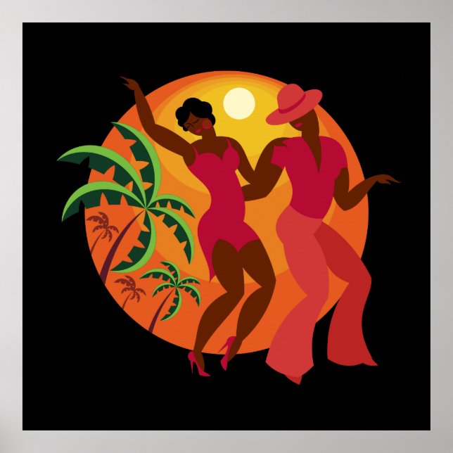 Salsa Dancer Series 1 Poster Lg. (Front)